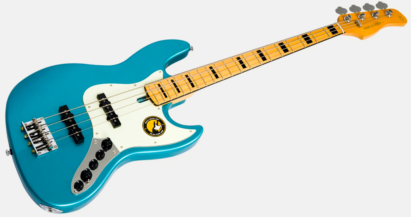 Sire Marcus Miller V7 Alder 2nd Gen 4st 4c Active Mn - Tide Pool - Solid body electric bass - Variation 2