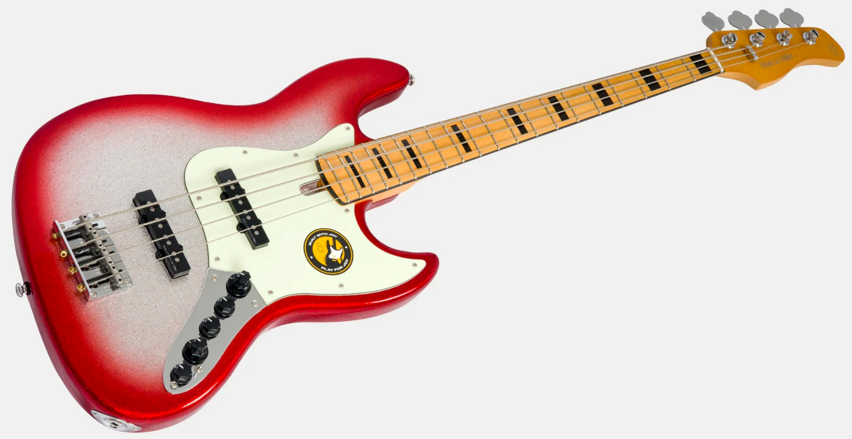 Sire Marcus Miller V7 Alder 2nd Gen 4st 4c Active Mn - Redburst Sparkle - Solid body electric bass - Variation 2