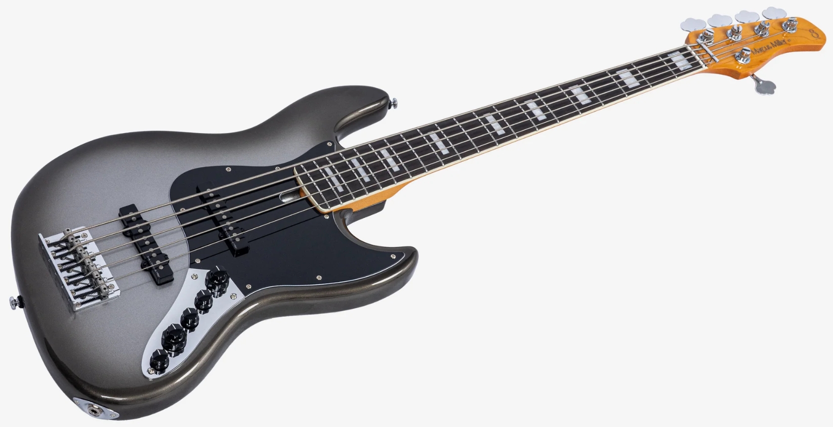 Sire Marcus Miller V7 Alder 2nd Gen 5st 5c Active Eb - Mercury - Solid body electric bass - Variation 2