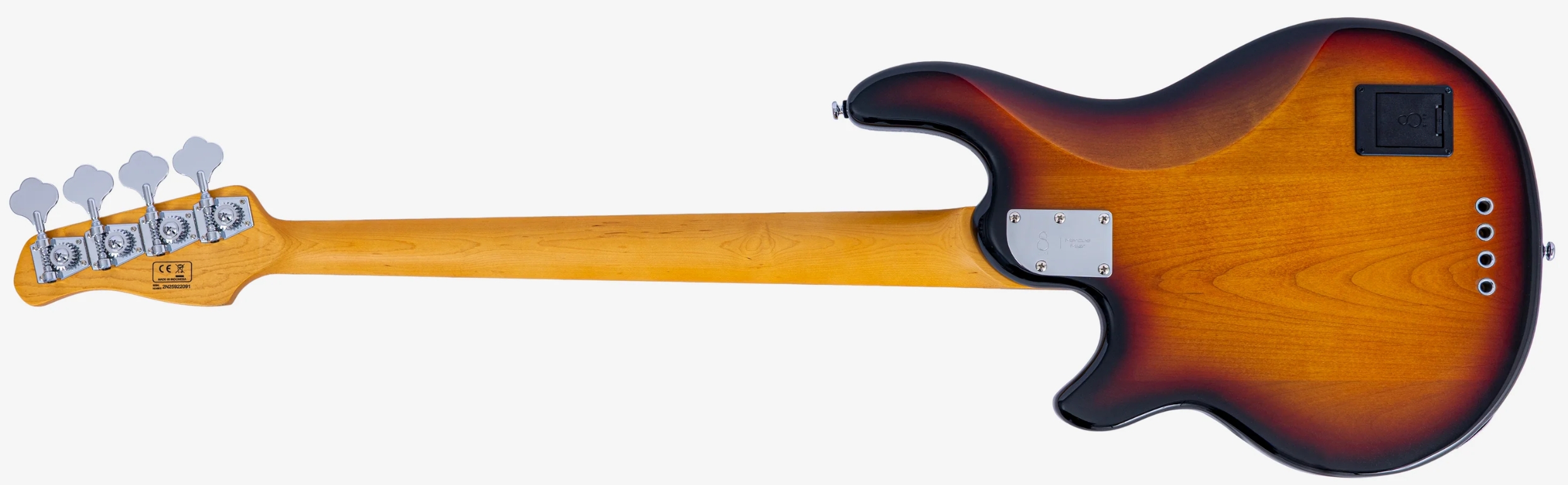 Sire Marcus Miller Z7 4st Lh 4c Gaucher Active Mn - 3 Tone Sunburst - Solid body electric bass - Variation 1