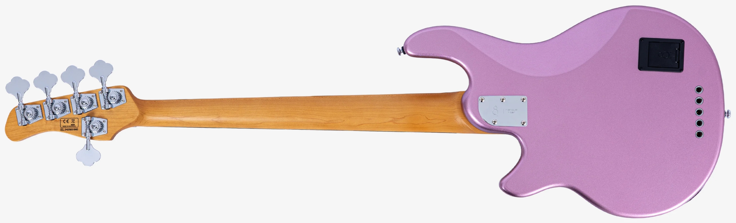 Sire Marcus Miller Z7 5st Lh 5c Gaucher Active Eb - Burgundy - Solid body electric bass - Variation 1