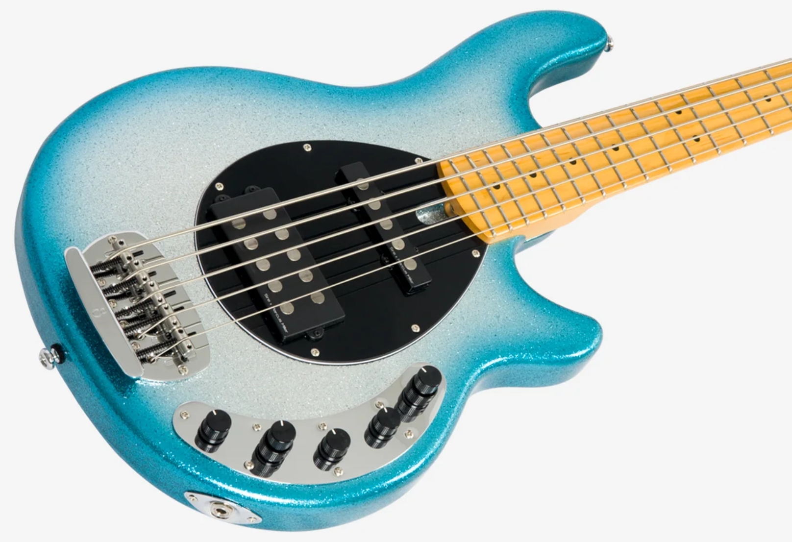 Sire Marcus Miller Z7 5st Lh 5c Gaucher Active Mn - Skyburst Sparkle - Solid body electric bass - Variation 2