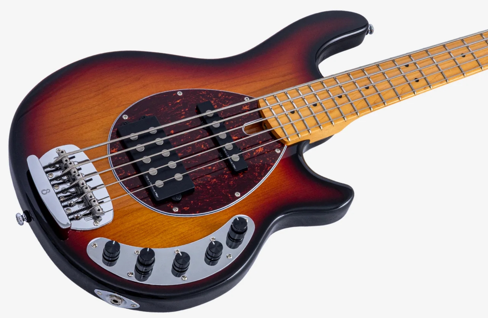 Sire Marcus Miller Z7 5st Lh 5c Gaucher Active Mn - 3 Tone Sunburst - Solid body electric bass - Variation 2