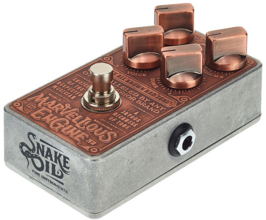 Snake Oil Marvellous Engine Distortion - Overdrive, distortion & fuzz effect pedal - Variation 1