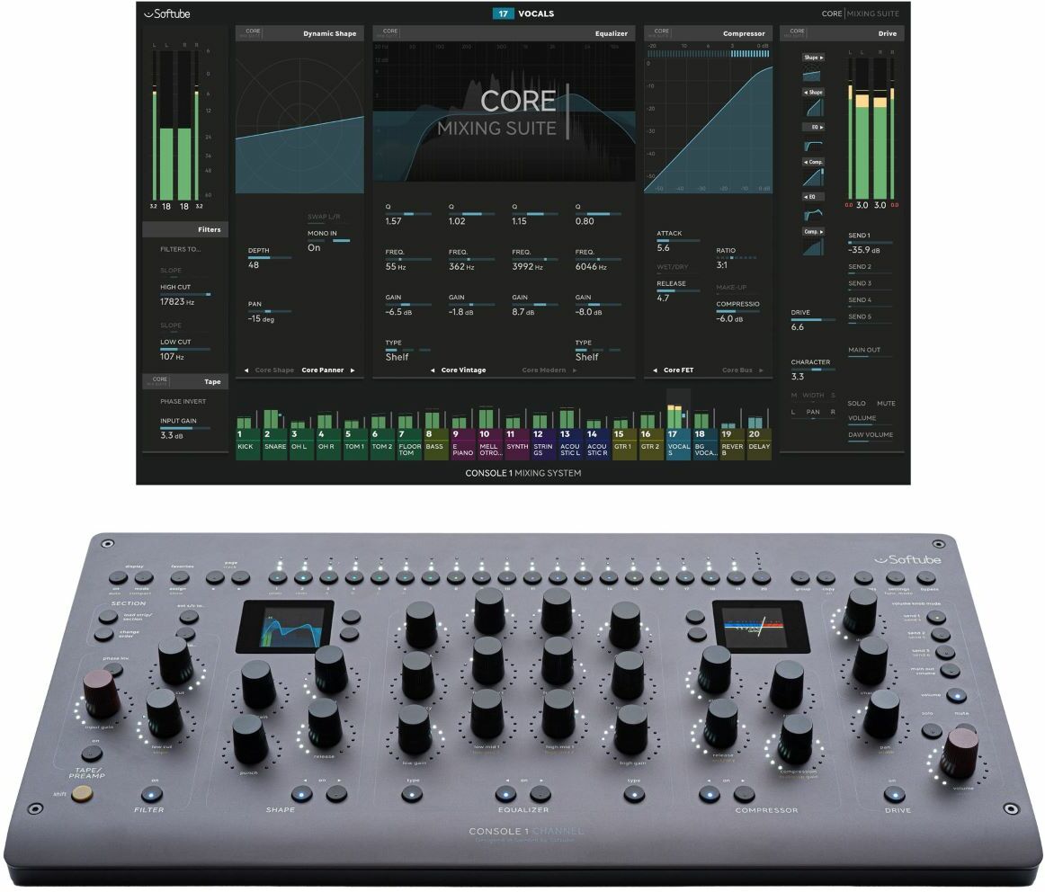 Softube Console 1 Channel Mk Iii - Midi controller - Main picture