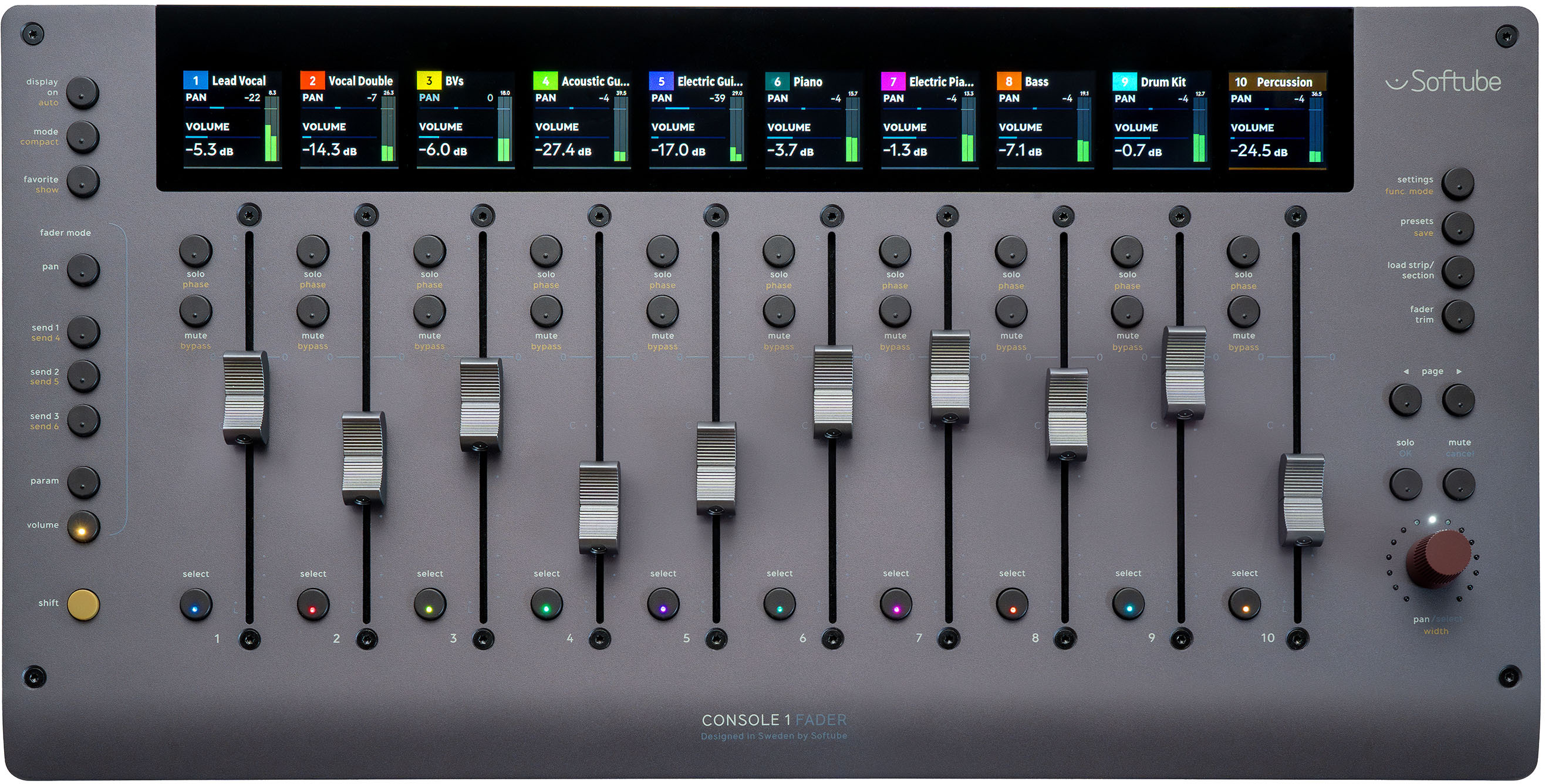 Softube Console 1 Fader Mkiii - Midi controller - Main picture