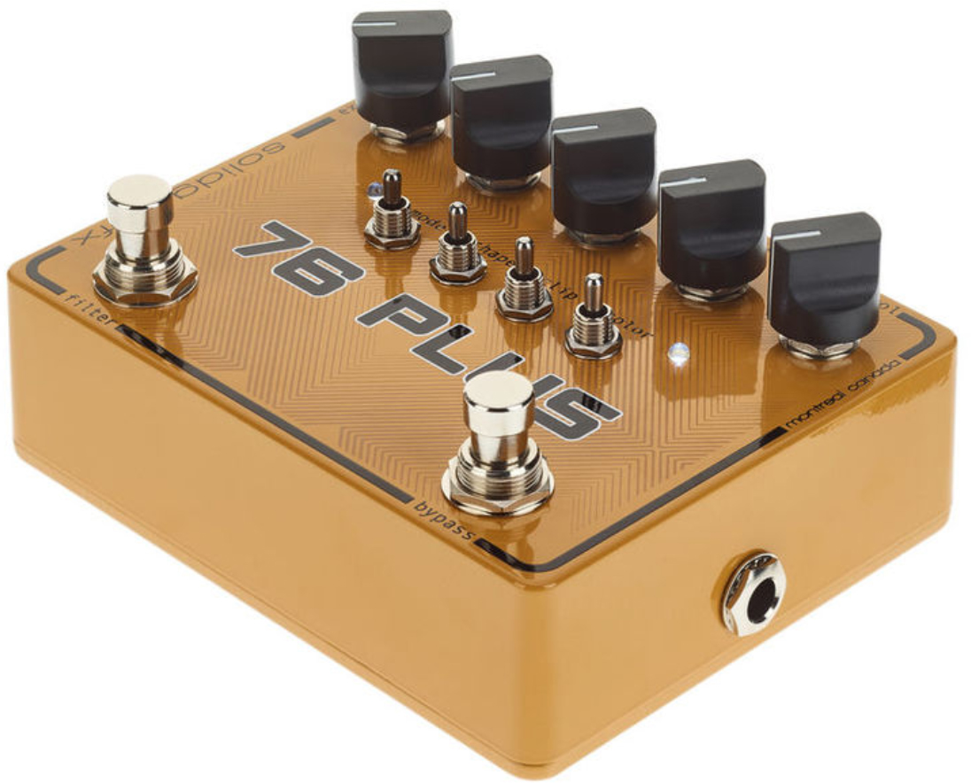 Solidgoldfx 76 Plus Octave Up Fuzz & Filter - Overdrive, distortion & fuzz effect pedal - Variation 1