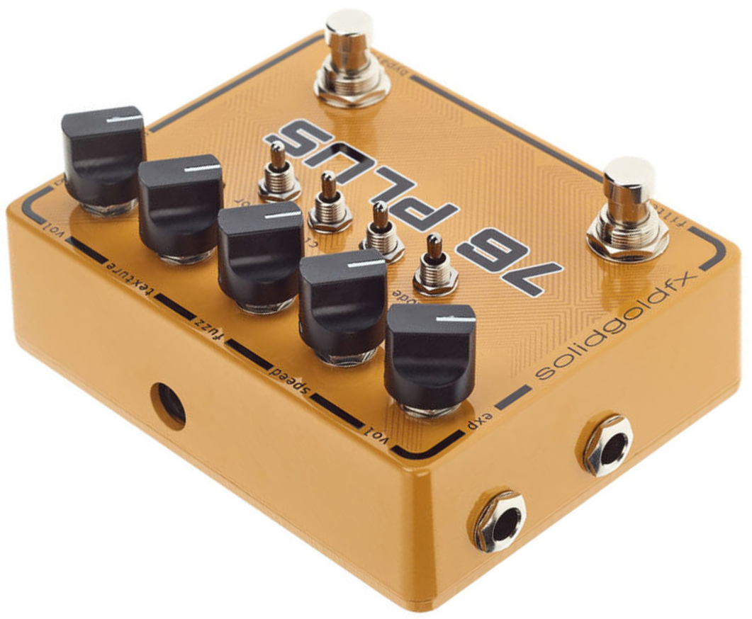 Solidgoldfx 76 Plus Octave Up Fuzz & Filter - Overdrive, distortion & fuzz effect pedal - Variation 2