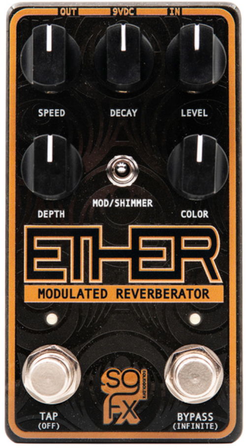 Solidgoldfx Ether Modulated Reverberator - Reverb, delay & echo effect pedal - Main picture