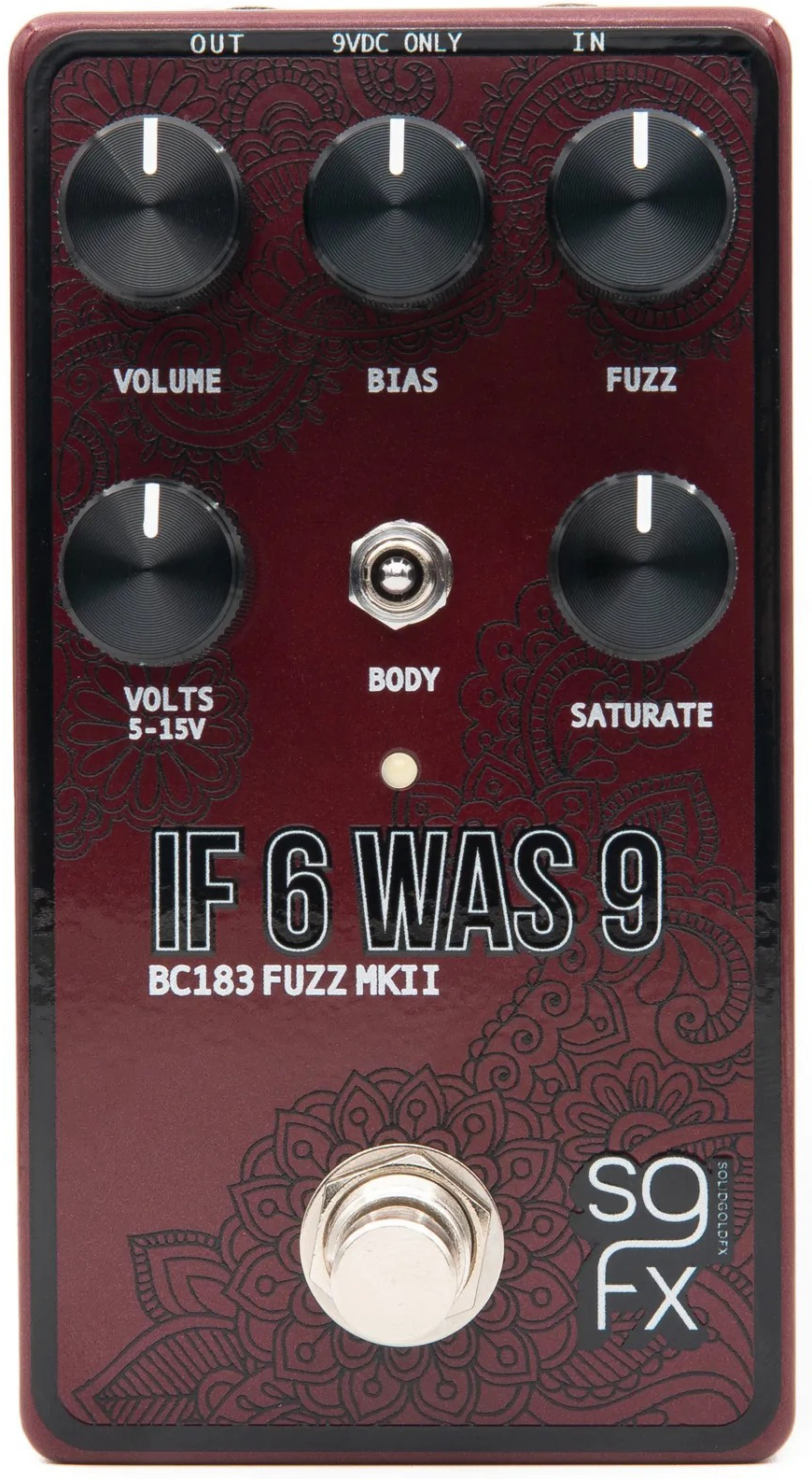 Solidgoldfx If 6 Was 9 Bc183 Mkii Fuzz - Overdrive, distortion & fuzz effect pedal - Main picture