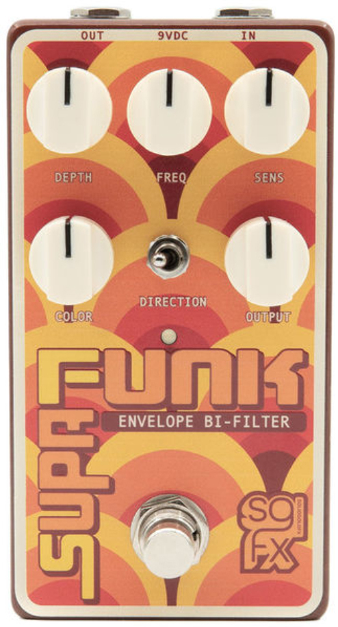 Solidgoldfx Supa Funk Envelope Bi-filter - Wah & filter effect pedal - Main picture