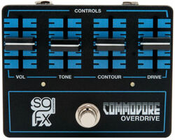 Overdrive, distortion & fuzz effect pedal Solidgoldfx Commodore Overdrive