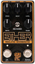 Reverb, delay & echo effect pedal Solidgoldfx Ether Modulated Reverberator