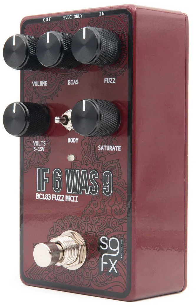 Solidgoldfx If 6 Was 9 Bc183 Mkii Fuzz - Overdrive, distortion & fuzz effect pedal - Variation 1