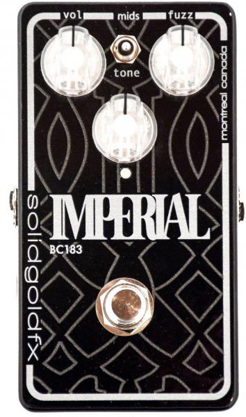 Overdrive, distortion & fuzz effect pedal Solidgoldfx Imperial BC183 Fuzz