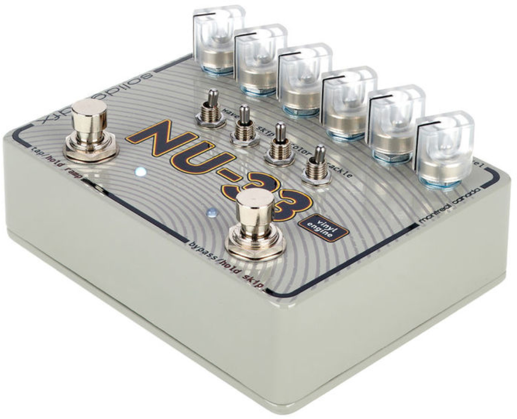 Solidgoldfx Nu-33 Vinyl Engine - Modulation, chorus, flanger, phaser & tremolo effect pedal - Variation 1