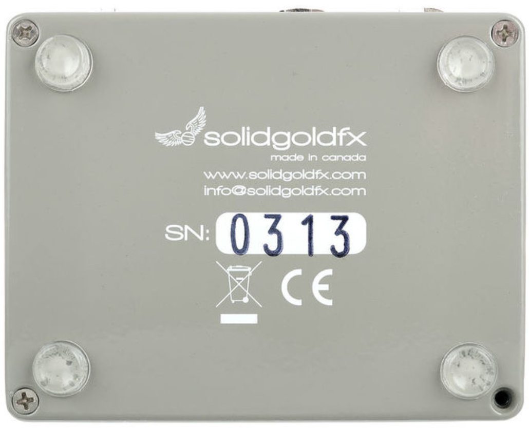 Solidgoldfx Nu-33 Vinyl Engine - Modulation, chorus, flanger, phaser & tremolo effect pedal - Variation 3