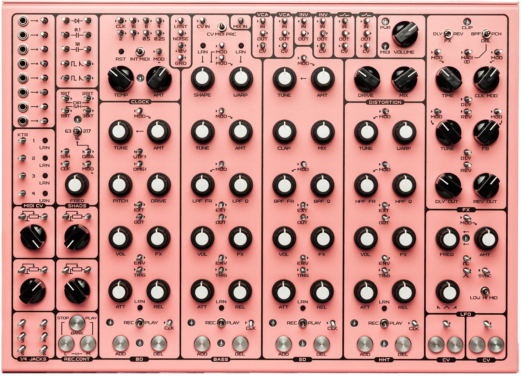 Soma Pulsar-23 Pink (screw) - Drum machine - Main picture
