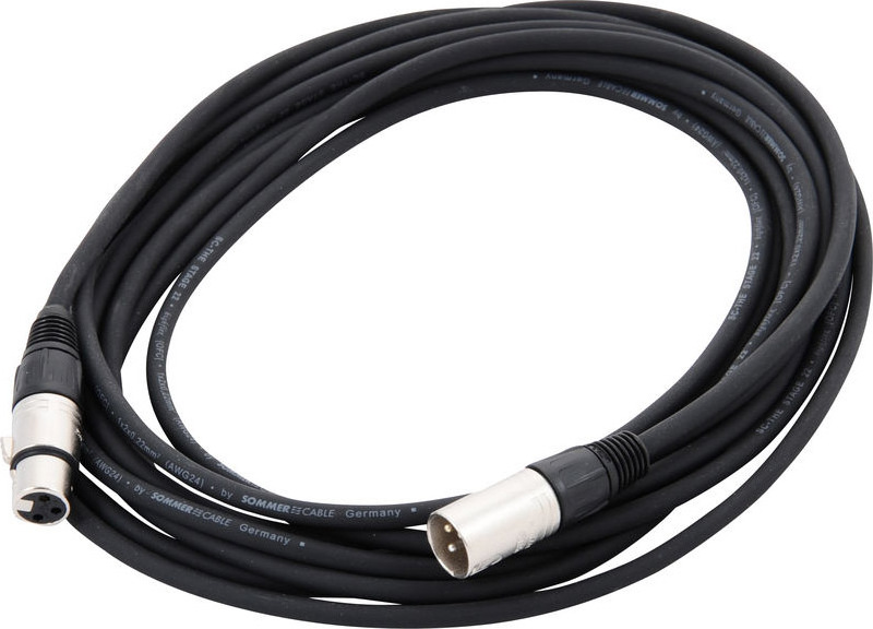 Sommer Cable Sg01 0600 Sw Xlr M Xlr F 6m - - Cable - Main picture