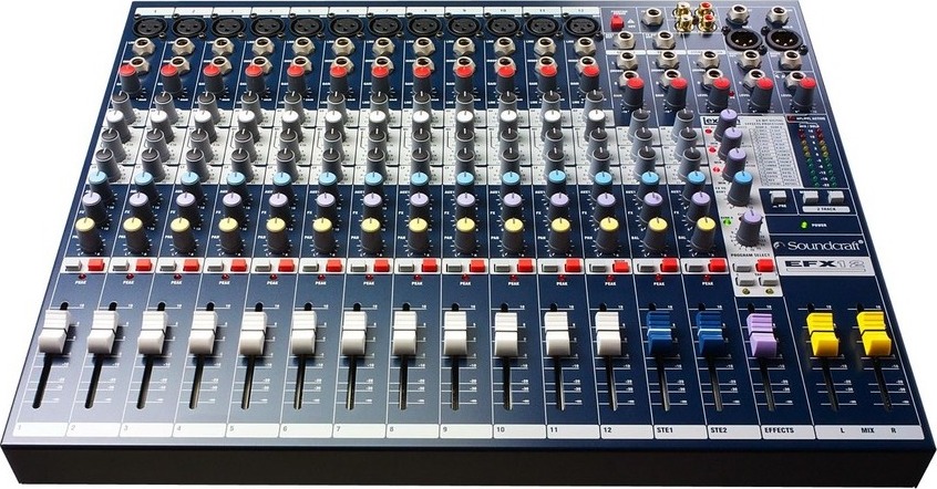 Soundcraft Efx12 - Analog mixing desk - Main picture