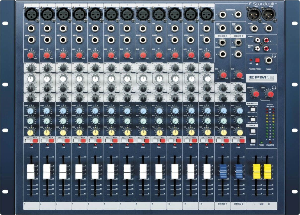Soundcraft Epm12 - Analog mixing desk - Main picture
