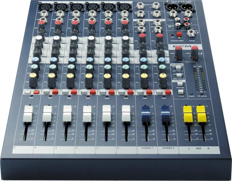 Soundcraft Epm6 - Analog mixing desk - Main picture