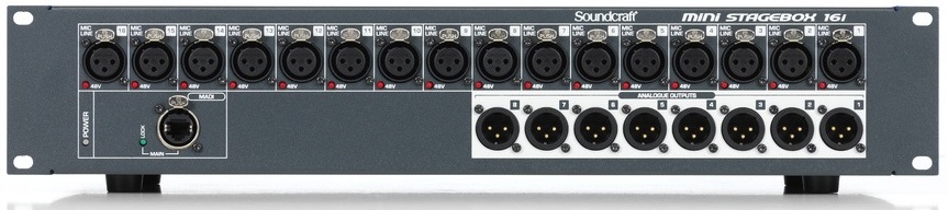 Soundcraft Msb16i, Mini Stagebox 16i - - Digital mixing desk - Main picture