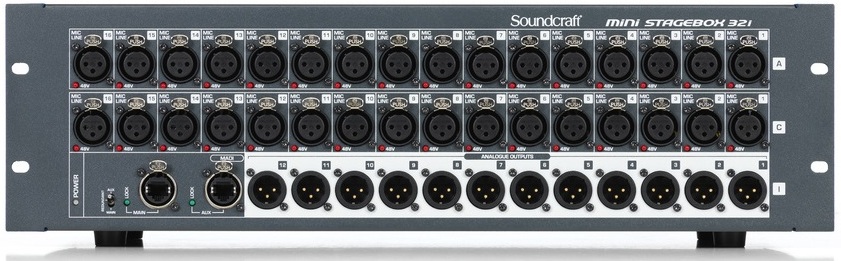 Soundcraft Msb32i, Mini Stagebox 32i - - Digital mixing desk - Main picture