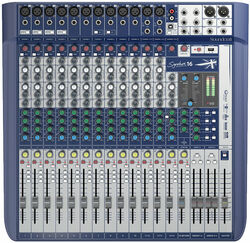 Analog mixing desk Soundcraft Signature 16