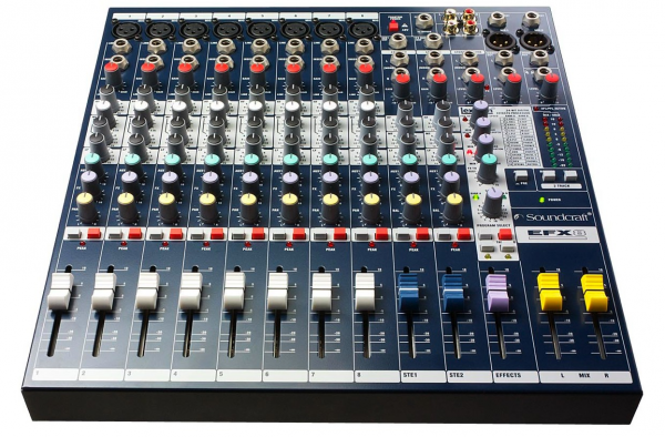 Analog mixing desk Soundcraft EFX 8