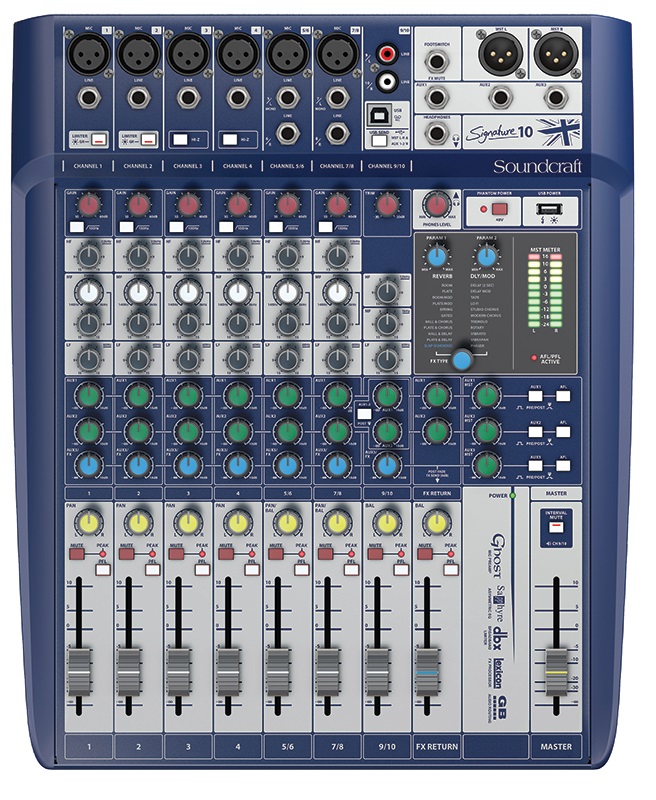 Soundcraft Signature 10 Analog mixing desk