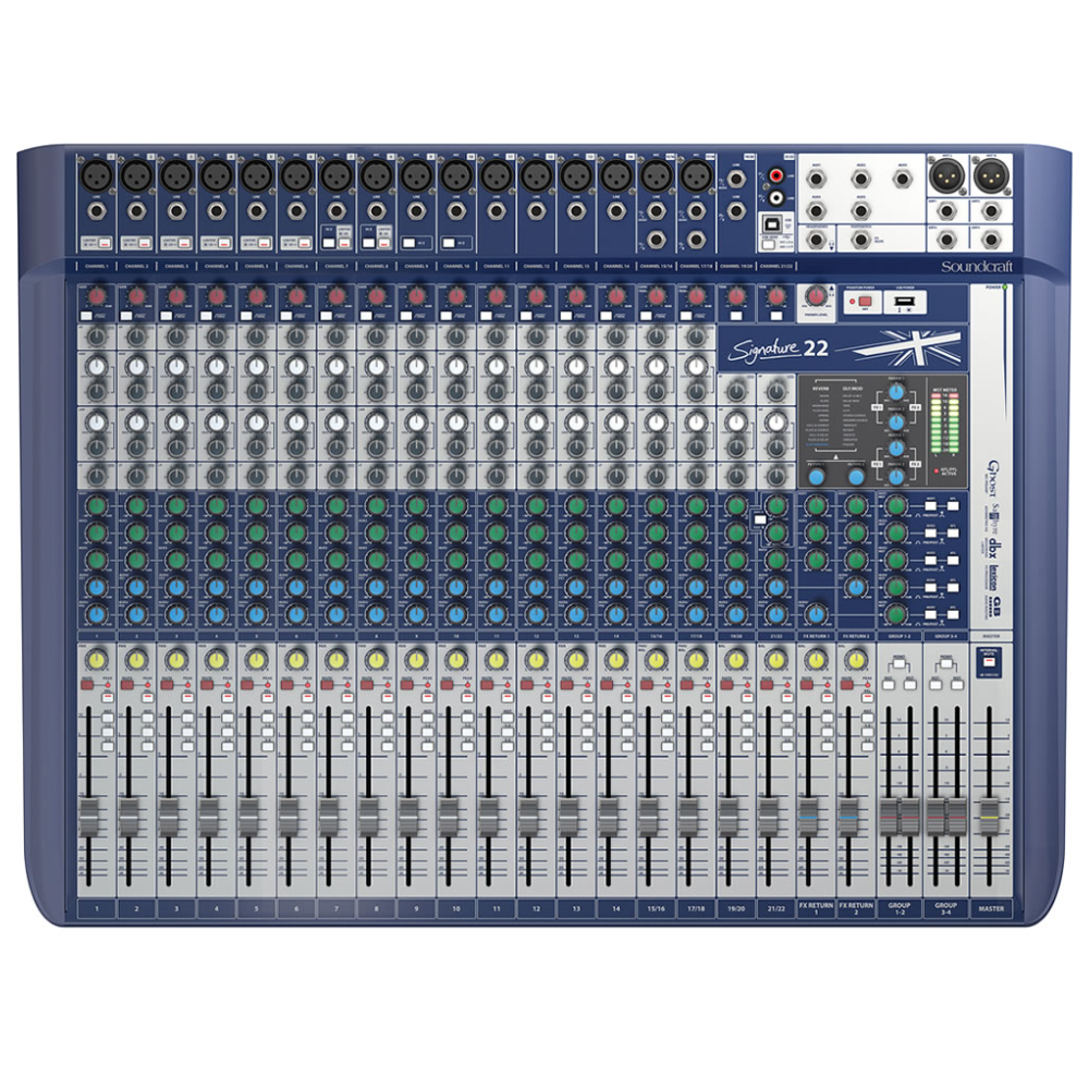 Soundcraft Signature 22 Analog mixing desk