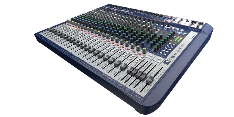 Soundcraft Signature 22 - Analog mixing desk - Variation 1