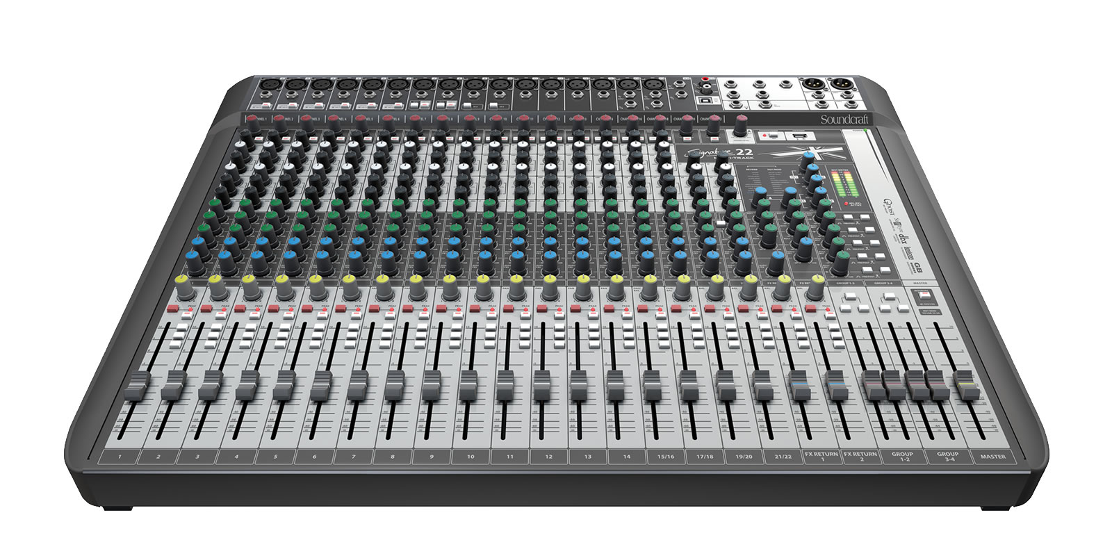 Soundcraft Signature 22 Mtk - Analog mixing desk - Variation 2