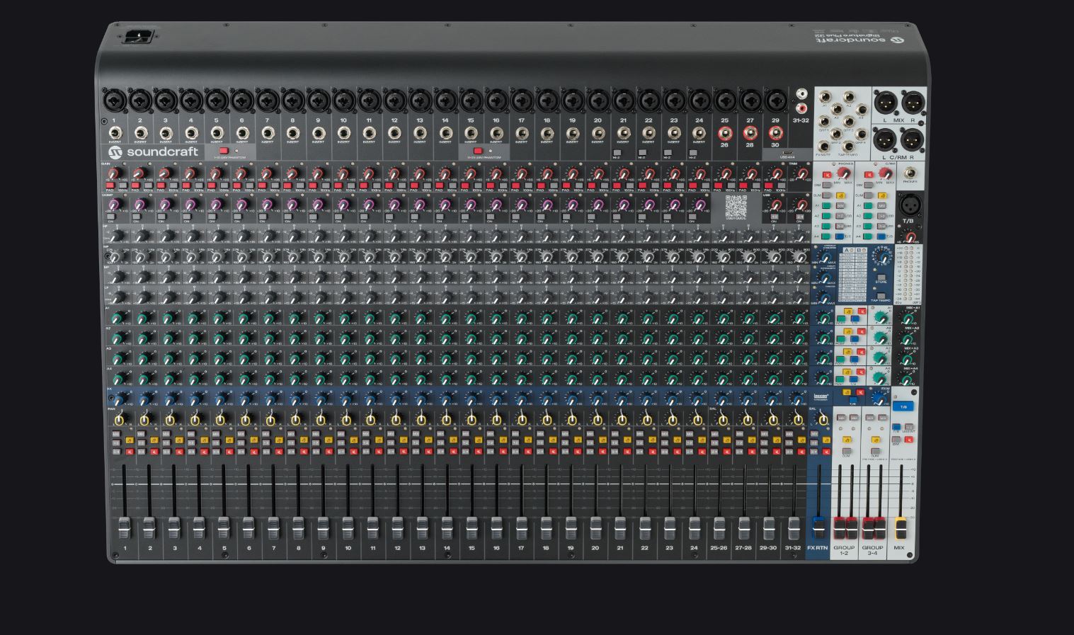 Soundcraft Signature Plus 32 - Analog mixing desk - Variation 1