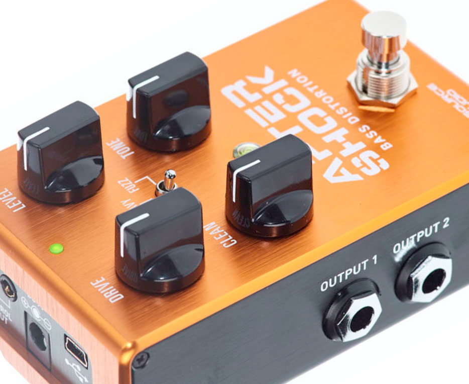 Source audio Aftershock Bass Distortion One Series Overdrive 