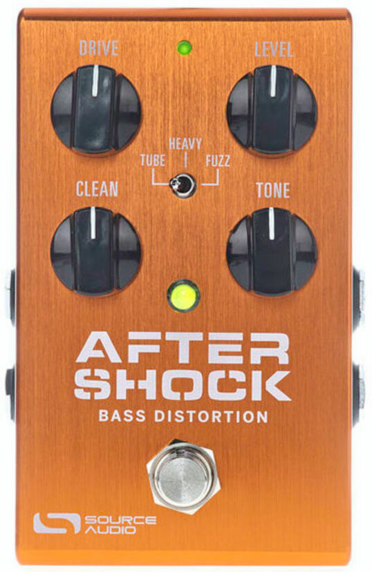Source Audio Aftershock Bass Distortion One Series - Overdrive, distortion, fuzz effect pedal for bass - Main picture
