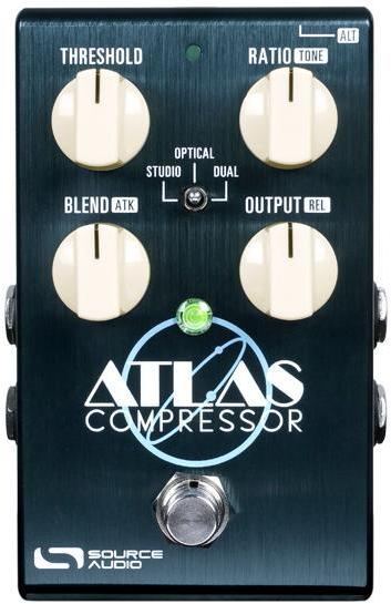 Compressor, sustain & noise gate effect pedal Source audio SA252 Atlas Compressor