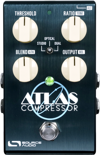 Source Audio Sa252 Atlas Compressor - Compressor, sustain & noise gate effect pedal - Main picture