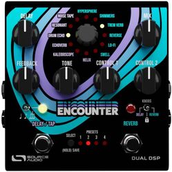Reverb, delay & echo effect pedal Source audio Encounter Ambient Delay