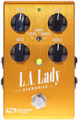 Overdrive, distortion & fuzz effect pedal Source audio L.A. Lady Overdrive