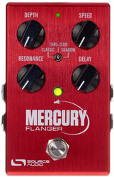 Modulation, chorus, flanger, phaser & tremolo effect pedal Source audio Mercury Flanger One Series