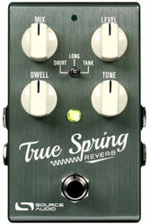 Reverb, delay & echo effect pedal Source audio True Spring One Series