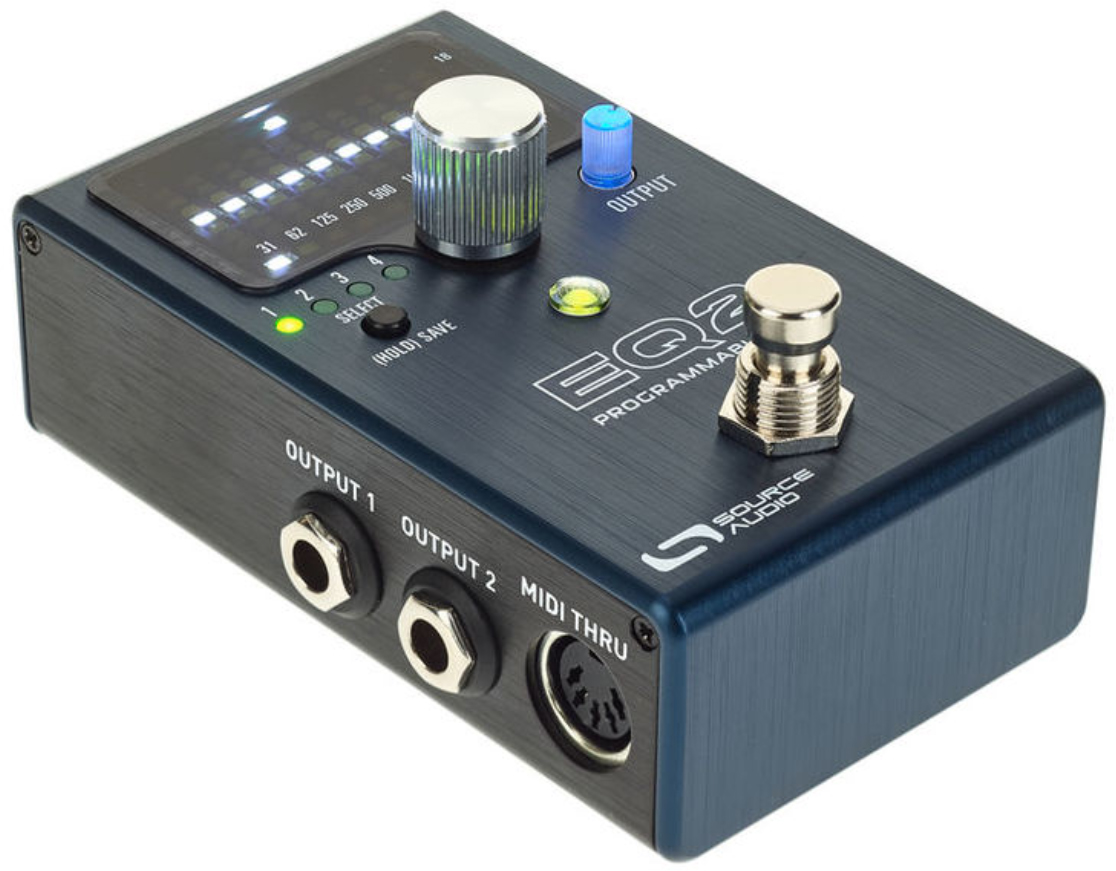 Source Audio Eq2 Programmable Equalizer - EQ & enhancer effect pedal - Variation 2