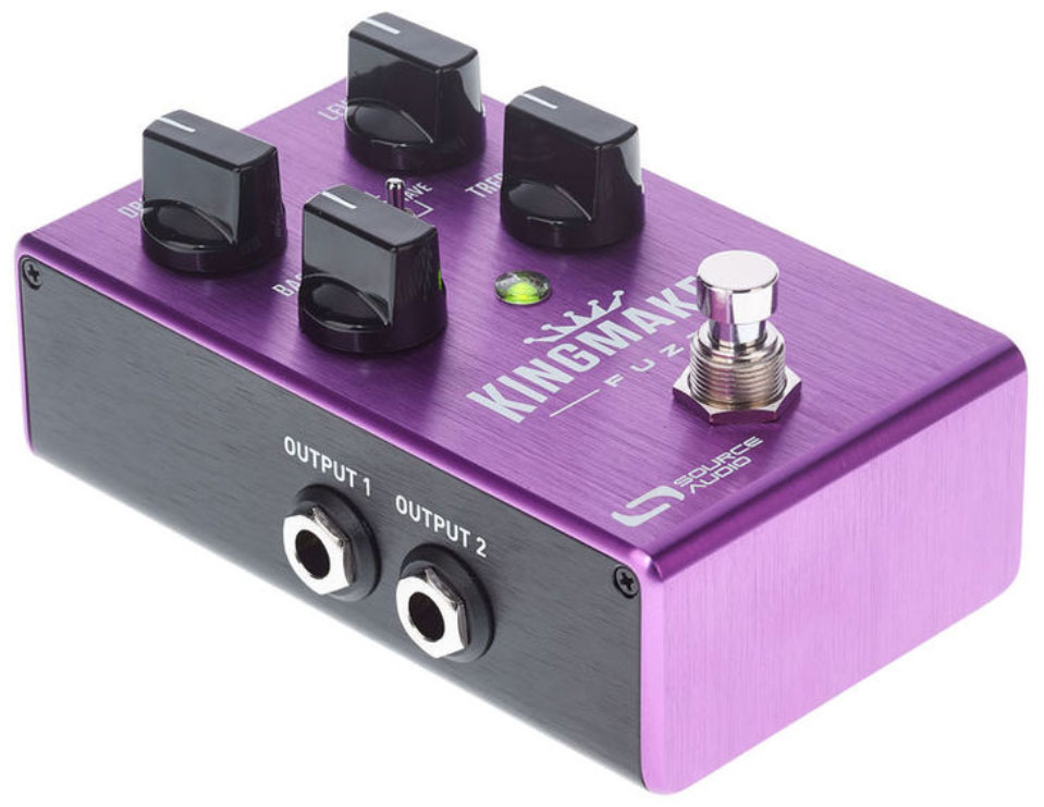 Source Audio Kingmaker Fuzz One Series - Overdrive, distortion & fuzz effect pedal - Variation 2