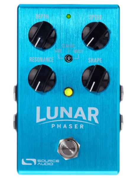 Modulation, chorus, flanger, phaser & tremolo effect pedal Source audio Lunar Phaser One Series