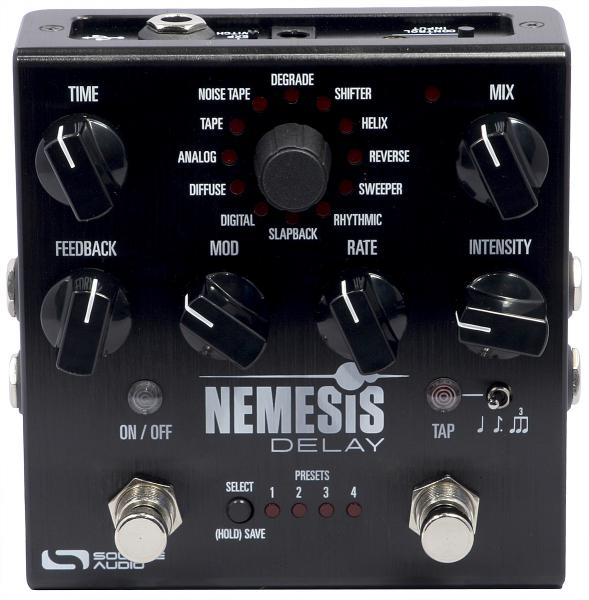 Reverb, delay & echo effect pedal Source audio Nemesis Delay