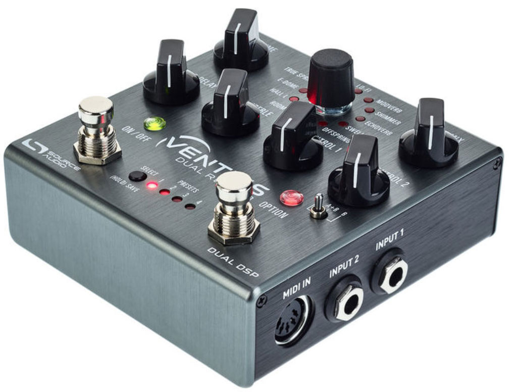 Source Audio Ventris Dual Reverb - Reverb, delay & echo effect pedal - Variation 1