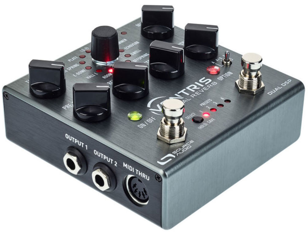 Source Audio Ventris Dual Reverb - Reverb, delay & echo effect pedal - Variation 2