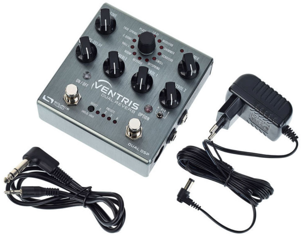 Source Audio Ventris Dual Reverb - Reverb, delay & echo effect pedal - Variation 5